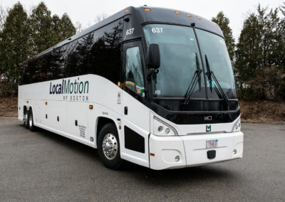 Charter Bus in Boston Area