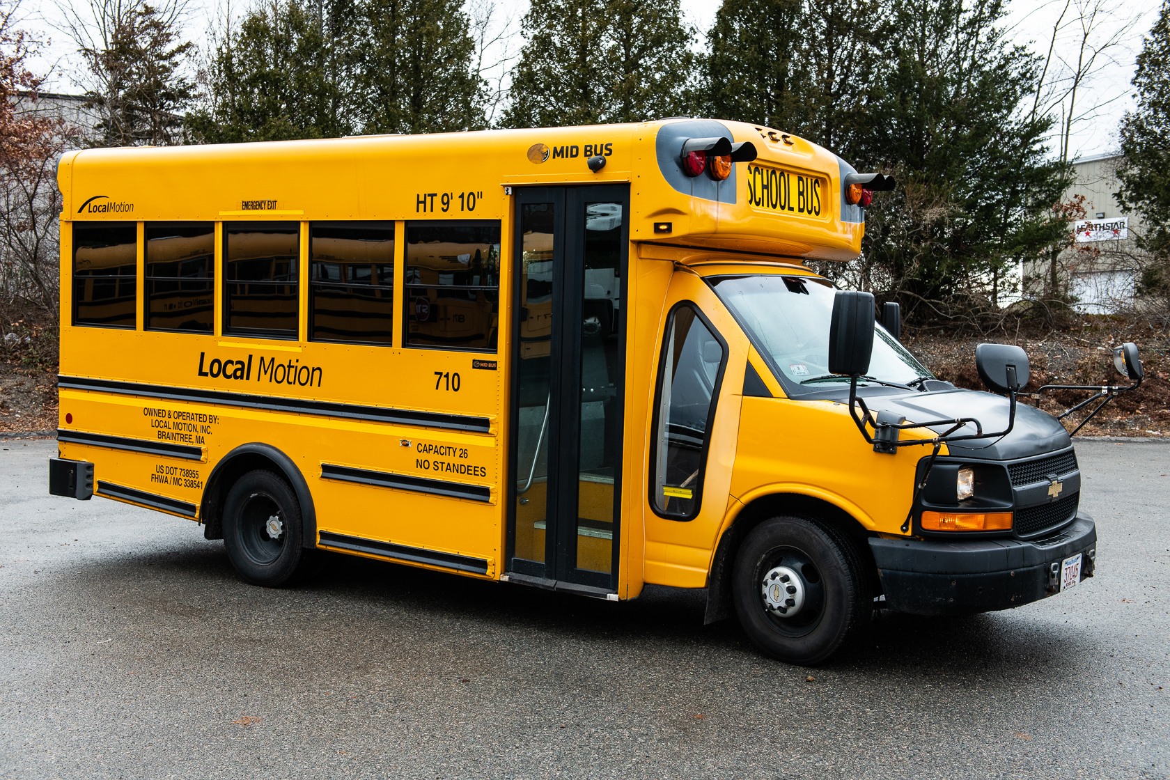 Local Motion School Buses Around Boston