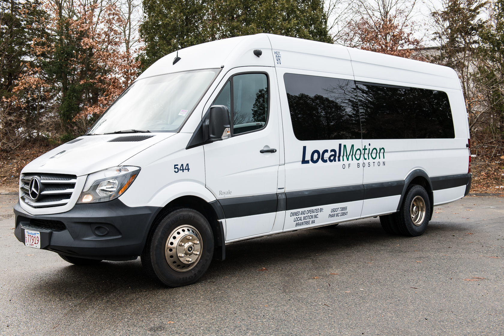 Boston corporate shuttle