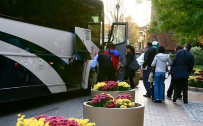 Where in Boston are these Passengers Boarding the Bus?