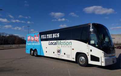 Local Motion of Boston Sponsors Marine Corps “Fill The Bus” Campaign