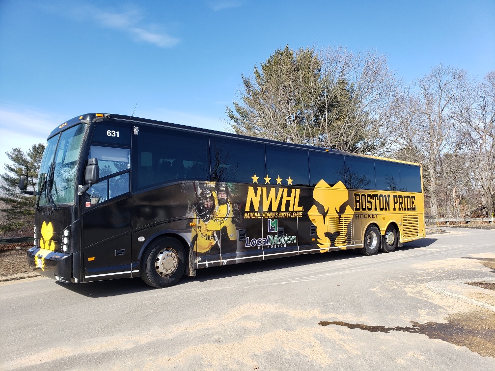 Arranging a Long Road Trip with Local Motion of Boston