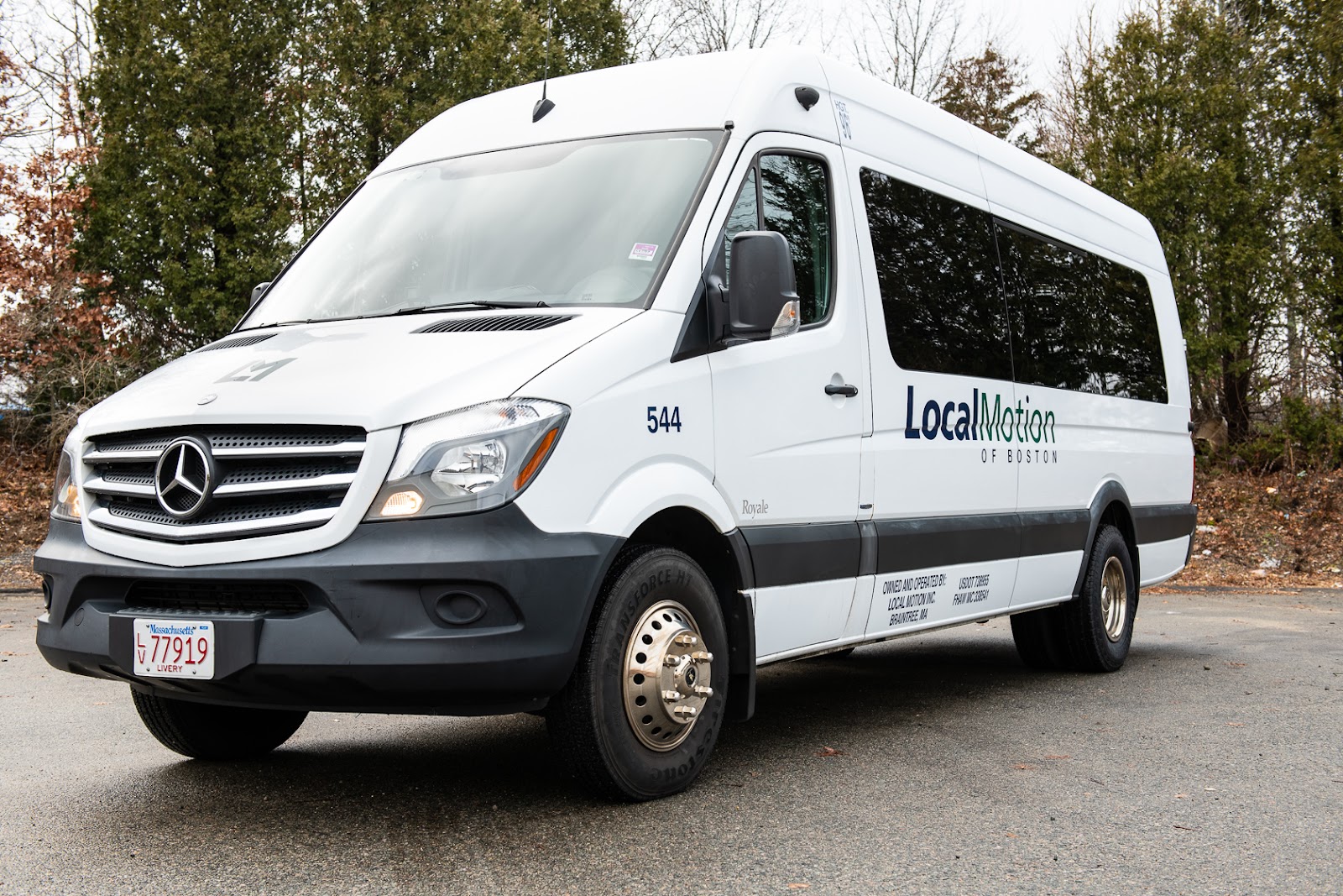 Corporate Shuttle Van Rental in Boston, MA