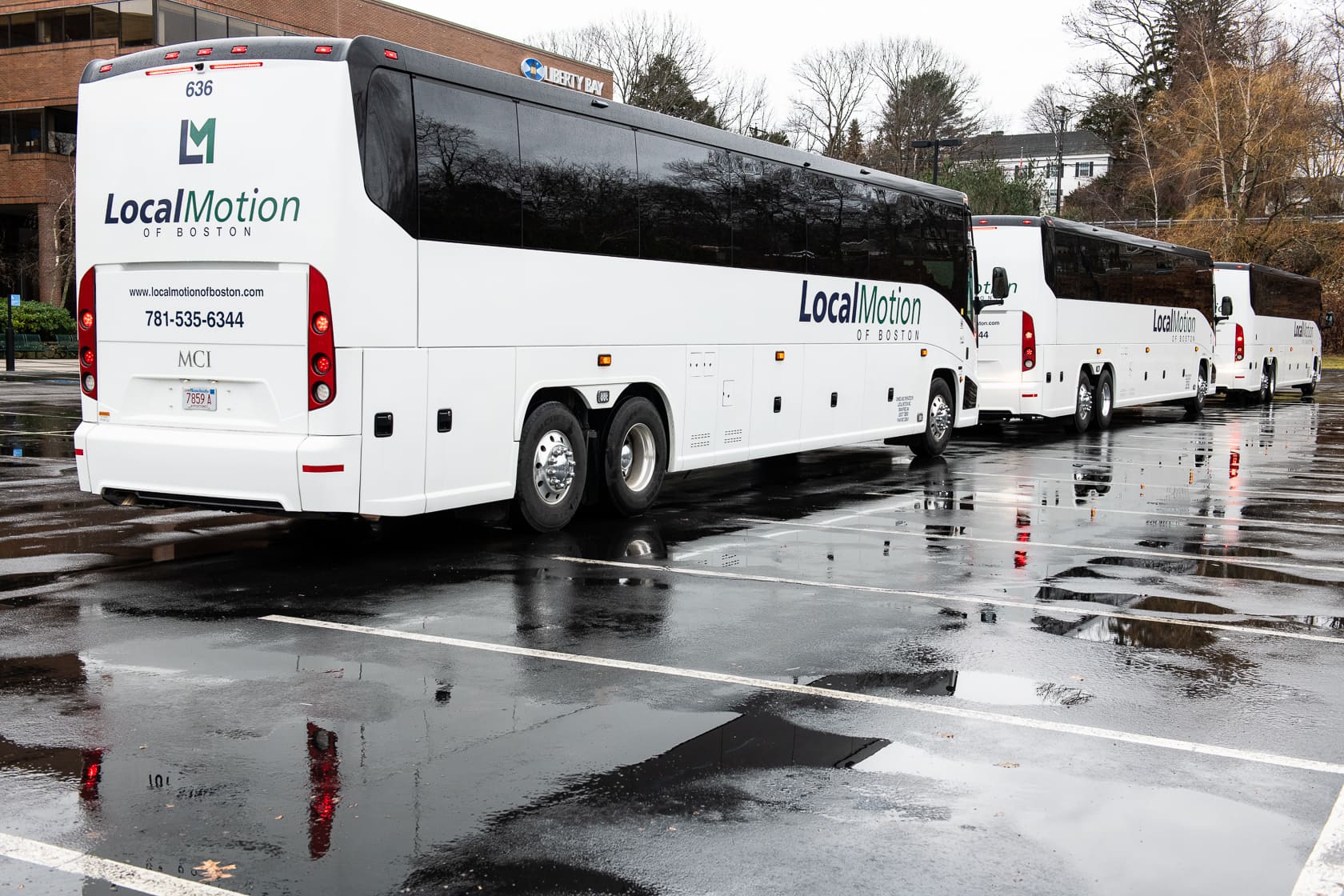 Boston holiday transportation for corporate holiday shuttles by Local Motion of Boston