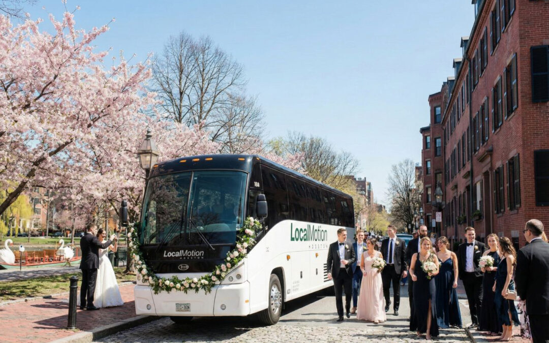 Spring Wedding Transportation in Boston: How to Keep Guests On Time and Stress-Free